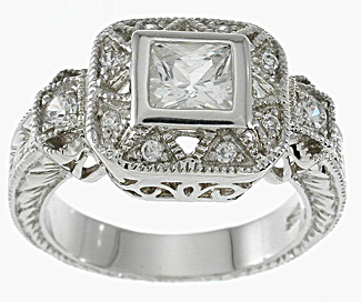 filigree engagement rings liquidation