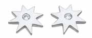 wholesale sterling silver star earrings