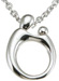 925 Sterling Silver Rhodium Finish Fashion Necklace