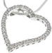 925 Sterling Silver Platinum Finish Pendant