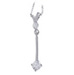 925 Sterling Silver Platinum Finish Brilliant Fashion Pendant