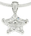925 Sterling Silver Platinum Finish Pendant