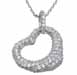 wholesale sterling silver heart pendant