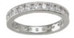 925 Sterling Silver Antique Style Eternity Ring