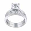 dropship 925 sterling silver wedding ring set