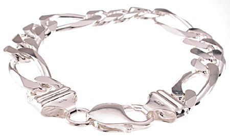 silver figaro chain jewelry