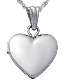 silver locket jewelry