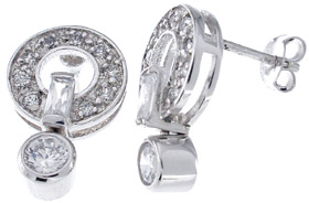 cz silver jewelry wholesale