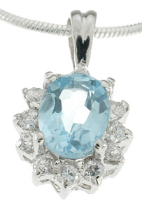 topaz sterling silver wholesale jewelry