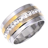 two tone gold & sterling silver wholesale jewelry