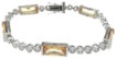 925 Sterling Silver Rhodium Finish CZ Fashion Bracelet