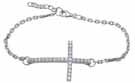 Drop Ship 925 Sterling Silver Cross Bracelet