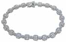 Drop Ship 925 Sterling Silver Anitque Style Bracelet