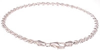 925 Sterling Silver Rope Bracelet