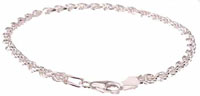 925 Sterling Silver Rope Bracelet