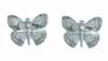 925 Sterling Silver Butterfly Earrings