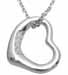 wholesale sterling silver heart pendant