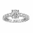 925 Sterling silver eternity wedding ring