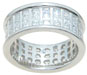 drop ship 925 sterling silver wedding band