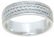 drop ship 925 sterling silver mens wedding band