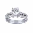 wholesale sterling silver wedding set